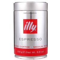 历史低价：illy 意利 中度烘焙 浓缩咖啡粉 250g
