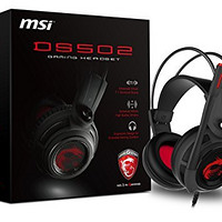 MSI 微星 DS502 头戴式 电竞专用耳机