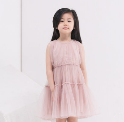 Jnby by JNBY 女童 无袖百褶公主裙