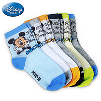 Disney 迪士尼 夏季儿童袜子6双礼盒装