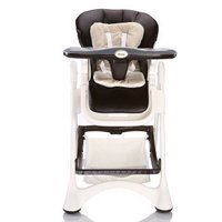移动端：Pouch 帛琦 多功能可平躺 儿童餐椅 婴儿餐椅 K05 咖啡色