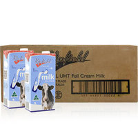 限地区：Kinfield 金菲尔德 全脂牛奶 1L*12盒