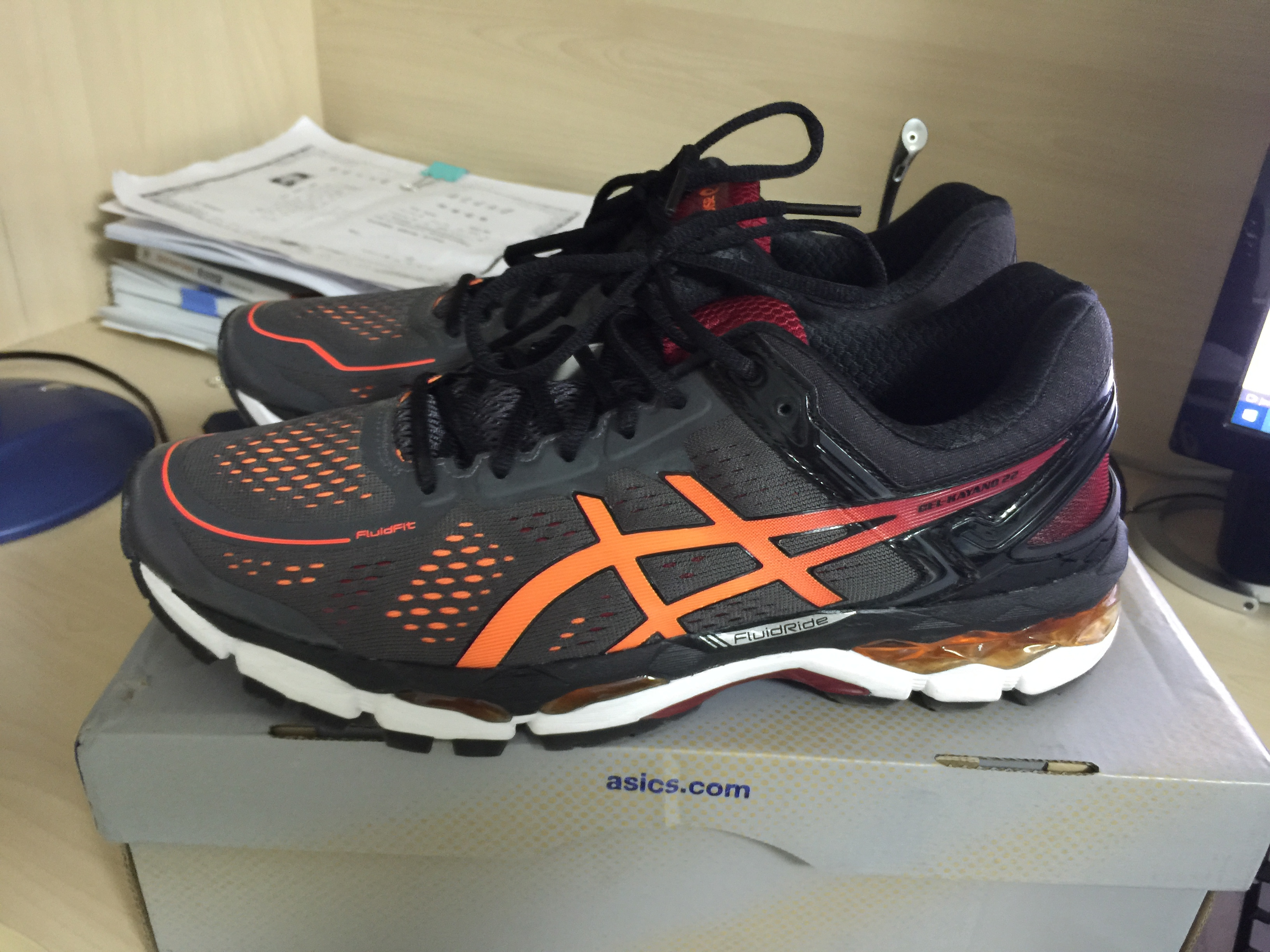 全新asics gel-kayano 22