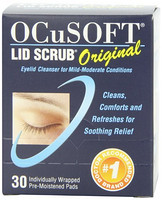 OCuSOFT Lid Scrub Original 眼睑清洁卸妆湿巾 30片