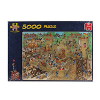 Jumbo 17223 城堡大战 拼图 5000片