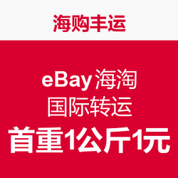 海购丰运 eBay海淘 国际转运 首重1公斤1元_海