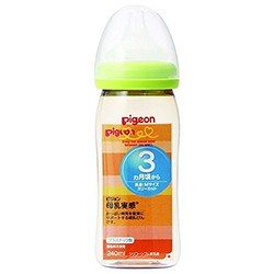 贝亲 母乳瓶 浅绿色 240ml 1675日元_日本