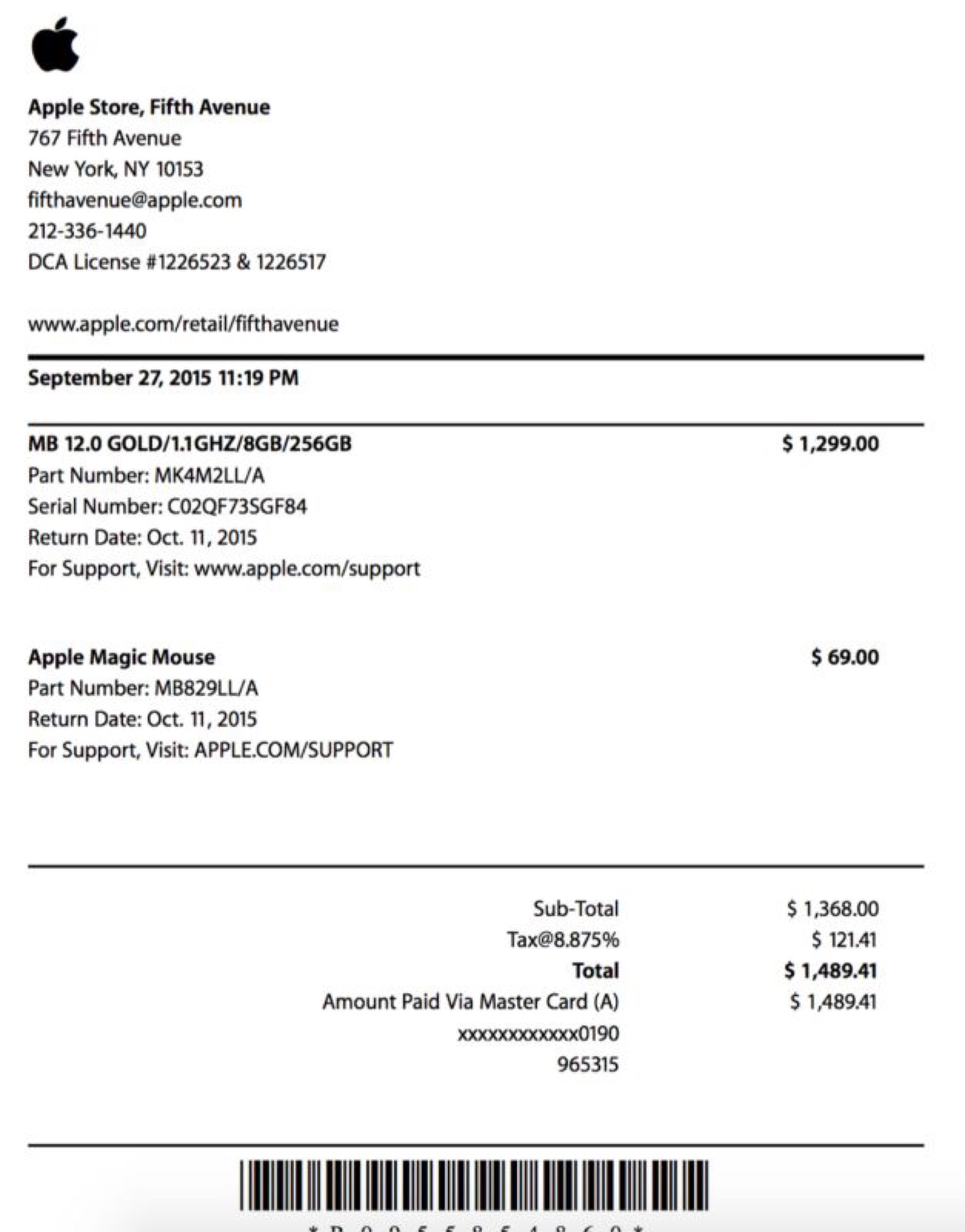 苹果购买凭证查询官网