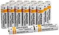 AmazonBasics 亚马逊倍思 AA型(5号) 碱性电池 (20节装)