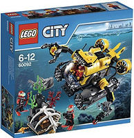 移动端：LEGO 乐高 城市组 60092 深海探险潜水艇
