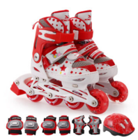 JOEREX 祖迪斯 JRO09702 可调伸缩直排溜冰鞋套装