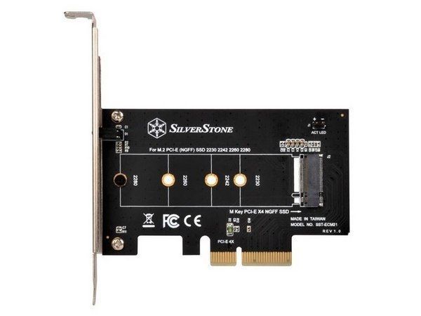 SILVER STONE 银欣 PCIE转接M.2扩展卡