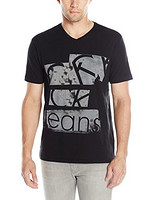 Calvin Klein Jeans V领logo男士T恤