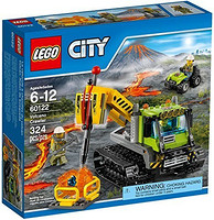 LEGO 乐高 City系列 60122 火山探险履带式潜孔钻车