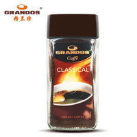 GRANDOS 黑咖啡 经典速溶瓶装 100g