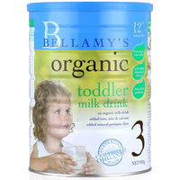 0点开始：BELLAMY‘S 贝拉米 有机婴儿奶粉 3段 900g*3件