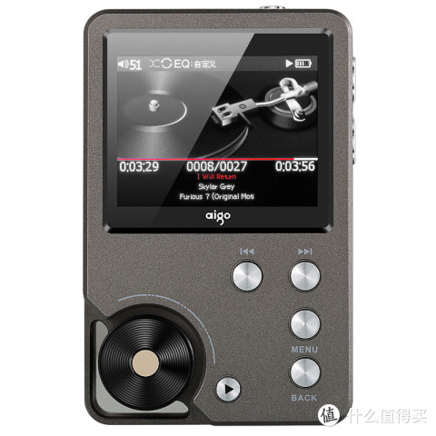 aigo 爱国者 mp3-105 无损播放器