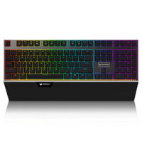 移动端：RAPOO 雷柏 V720 RGB全彩背光 机械键盘黑轴青轴茶轴同价