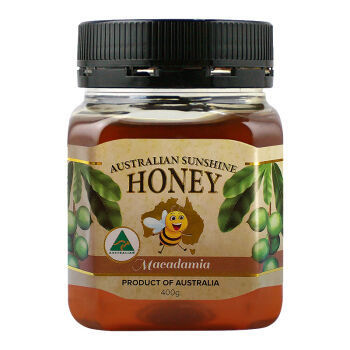 australian sunshine honey 澳洲阳光澳洲坚果蜂蜜 400g 瓶装*2