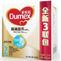 Dumex 多美滋 较大婴儿配方奶粉 2段 400g *3 多联包