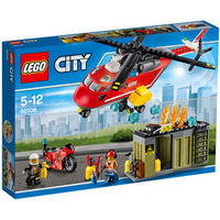 移动端：LEGO 乐高 City 城市系列 60108 消防直升机组合