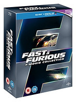 《Fast & Furious 1-7》速度与激情1-7 蓝光收藏套装（全区、部分中字）