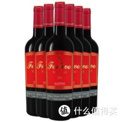 【京东超市】西班牙进口红酒 金鱼 菲斯蒂沃 干