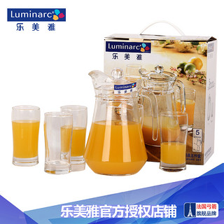 luminarc 乐美雅 玻璃杯套装冷水壶5件套 19.