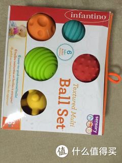 Infantino 婴智宝多功能纹理球套装 触觉感知按