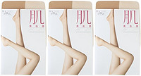 限M-L码，凑单品：ATSUGI 厚木 肌系列 自然素肌感 连裤丝袜（3双装）