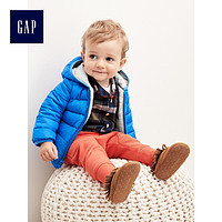 双11预售：Gap 男婴儿 PrimaLoft宝宝棉服外套 冬季连帽面包服 231247 M2