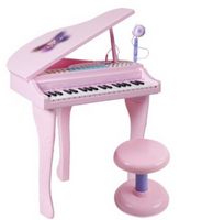 buddyfun 贝芬乐 儿童电子琴 双供电天籁之音迷你钢琴88022A粉色