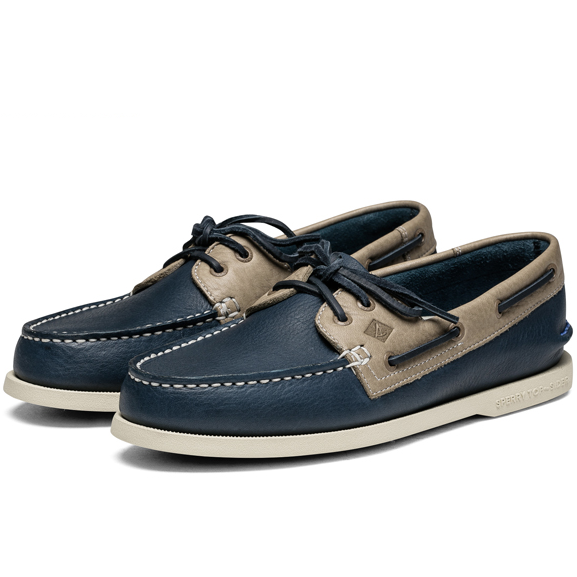 SPERRY A/O 2-EYE Washable Leather 男士船鞋