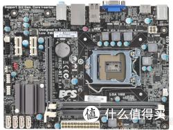 ECS 精英 H61H2-M17 台式机主板（H61，全固态，VGA+HDMI接口）
