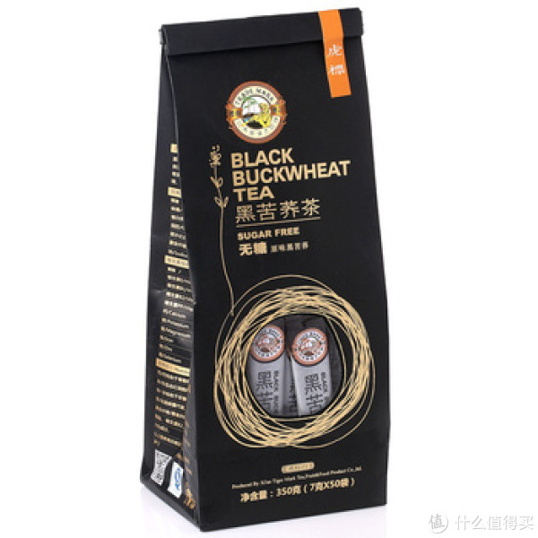 虎标 黑苦荞茶350g