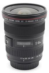 红圈广角变焦：Canon 佳能 EF 17-40mm f/4 L USM广角变焦镜头