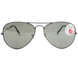 Ray-Ban 雷朋 飞行员系列  RB3025 002/58 62mm 偏光太阳镜 