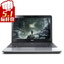 Acer 宏碁 E1-471G-33112G50Mnks 笔记本电脑（I3-3110M 2G内存 500G硬盘 1GB独显 DVD刻录 Linux ）黑色