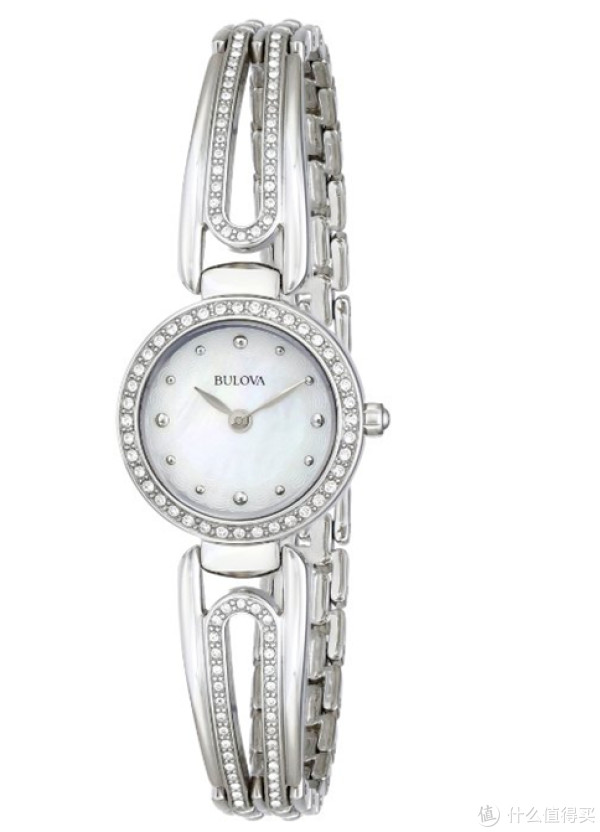 BULOVA 宝路华 96L126 女士镶水晶手镯腕表