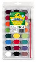 凑单品：Crayola  绘儿乐  24色可水洗固体颜料