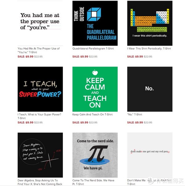 促销活动：tanga Teacher AppreciationT-shirts  谢师主题T恤