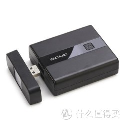 SCUD 飞毛腿 SPB-V-5000 移动电源 5000毫安 黑色