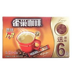 Nestle 雀巢 雀巢咖啡1+2原味（42+6）条 624g