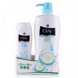 OLAY 玉兰油 水嫩清爽720ml+美白滋润180ml优惠装