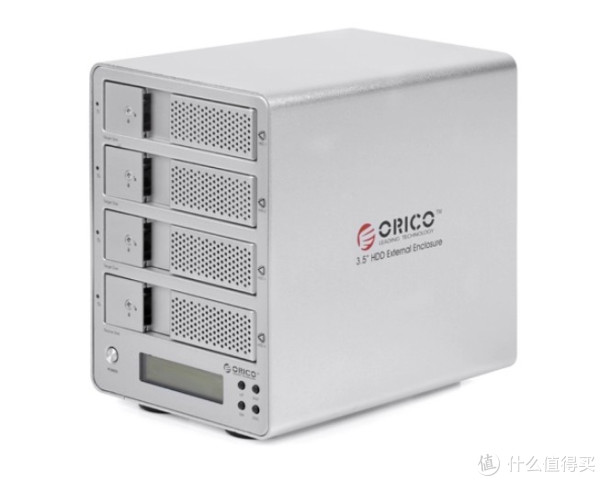 Orico 奥睿科 9548Rus3-c 外置硬盘盒(USB3.0、4盘位、RAID、脱机拷贝)