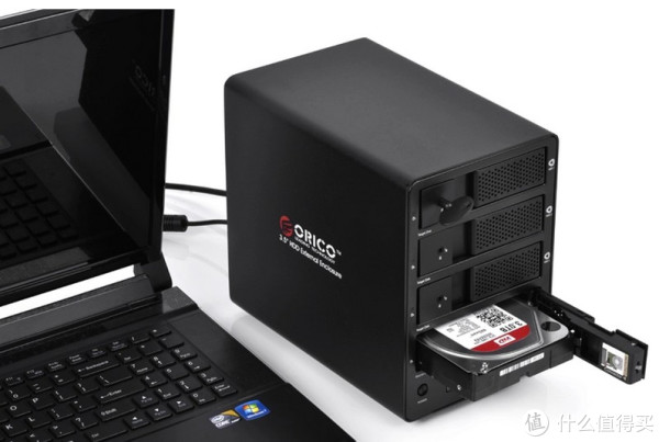 Orico 奥睿科 9548Rus3-c 外置硬盘盒(USB3.0、4盘位、RAID、脱机拷贝)