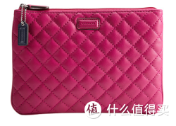 COACH 蔻驰 女士菱格纹手拿包