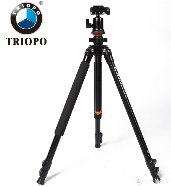 TRIOPO 捷宝 C-157+KJ-1 三脚架（中轴倒置、承重8.5Kg）