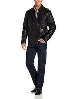 IZOD James Dean Leather Jacket 男士真皮夹克