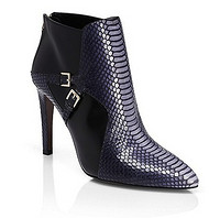 HUGO BOSS BOSS Black 黑标系列 Praila Boot 意产 真皮女士踝靴 两色可选